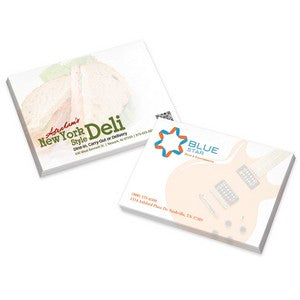 P4A3A50 - Souvenir® Sticky Note™ 4" x 3" Pad, 50 sheet