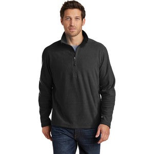 EMBROIDERED Eddie Bauer® Men's 1/2-Zip Microfleece Jacket