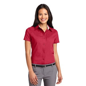 EMBROIDERED-Port Authority® Ladies' Easy Care Short Sleeve Shirt