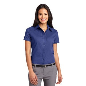 EMBROIDERED-Port Authority® Ladies' Easy Care Short Sleeve Shirt