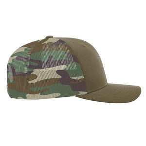 EMBROIDERED - 112PM - Richardson® Printed Mesh Trucker Cap
