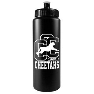 WB32 - 32 oz. Sports Sports Bottle - Push Pull Cap (White or Frost)