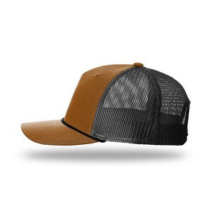 EMBROIDERED - 112FPR - Richardson® Trucker Cap w/Rope
