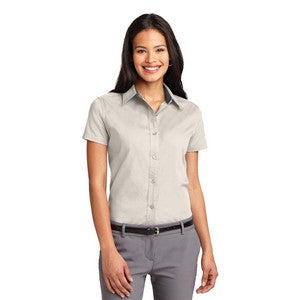 EMBROIDERED-Port Authority® Ladies' Easy Care Short Sleeve Shirt