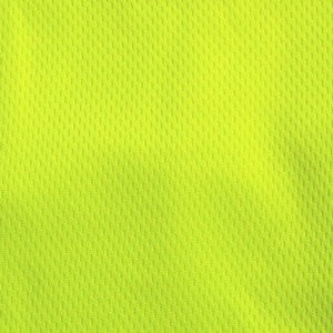 PRINTED Class 3 Safety Green Long Sleeve T-Shirt
