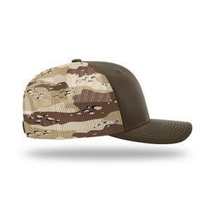 EMBROIDERED - 112PM - Richardson® Printed Mesh Trucker Cap