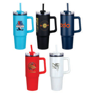 DMU-OC23 - Octava 30 oz Stainless Steel/Polypropylene Mug