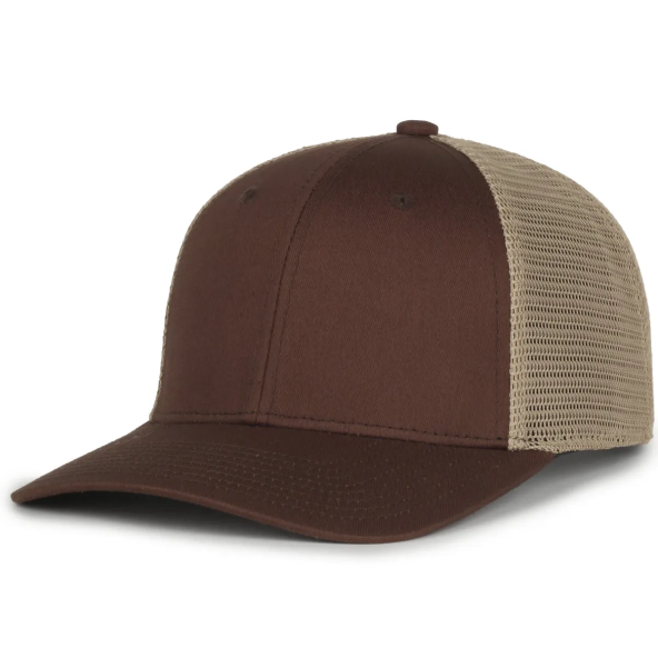 EMBROIDERED Outdoor Cap - FLX672M - ProFlex Stretch Perfected Adjustable Meshback
