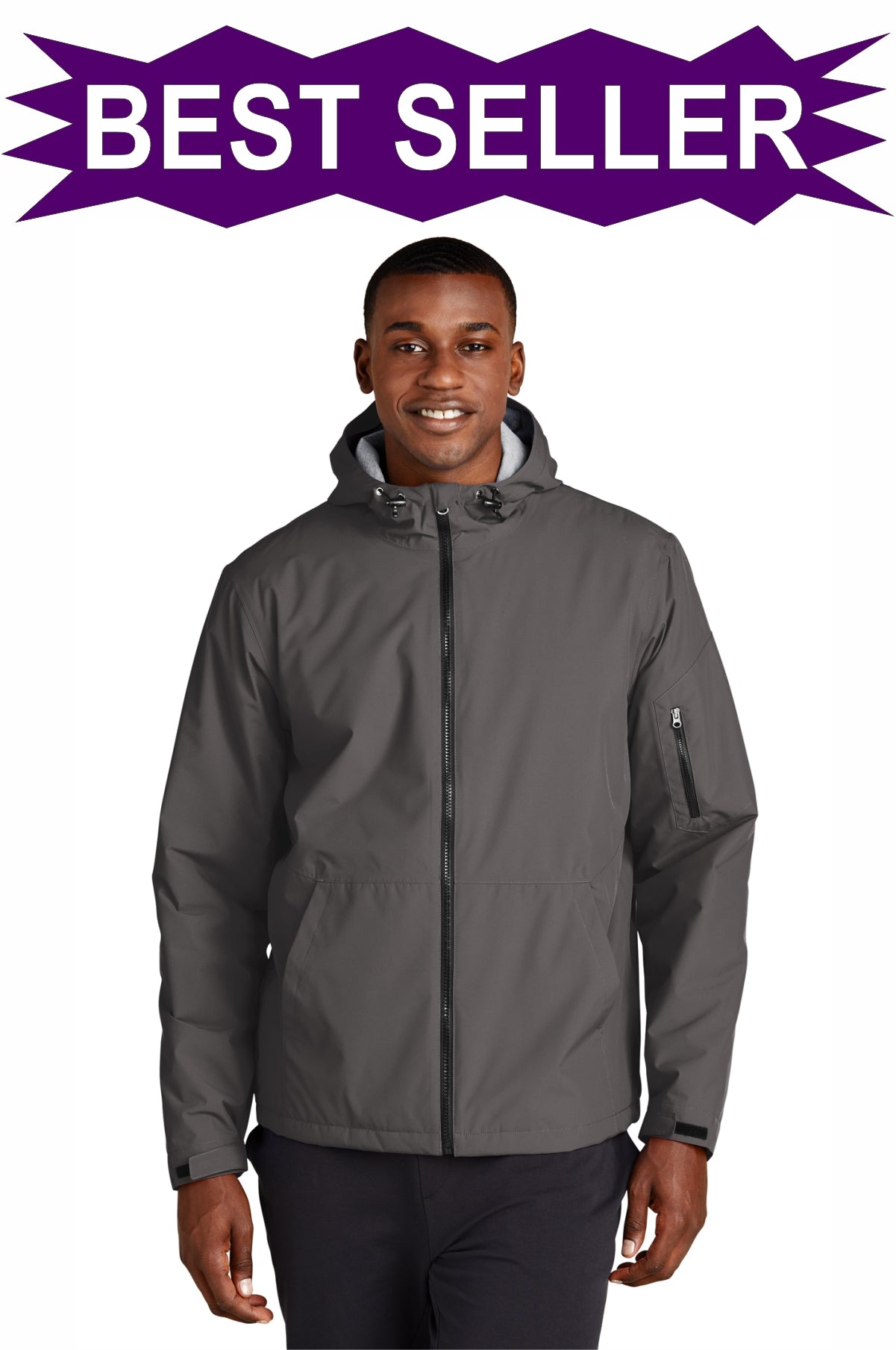 EMBROIDERED - JST56 - Sport-Tek® Waterproof Insulated Jacket