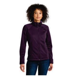 EMBROIDERED - NF0A88D4 - The North Face® Ladies Face Chest Logo Ridgewall Soft Shell Jacket