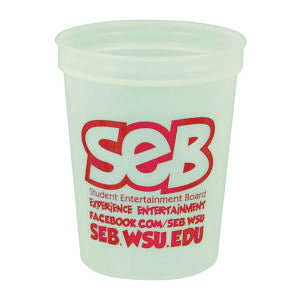 SC16G - Glow In The Dark 16 oz. Stadium Cup