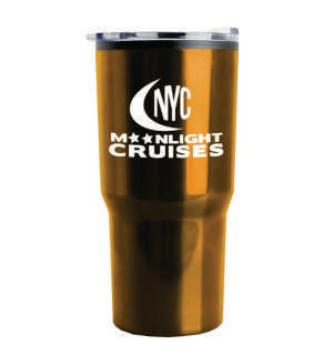 ST10 - The Carova - 18 oz. Stainless Steel Shell Auto Tumbler