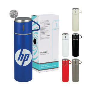 VORTEX - 16.9 Oz Recycled Double-wall Stainless Tumbler