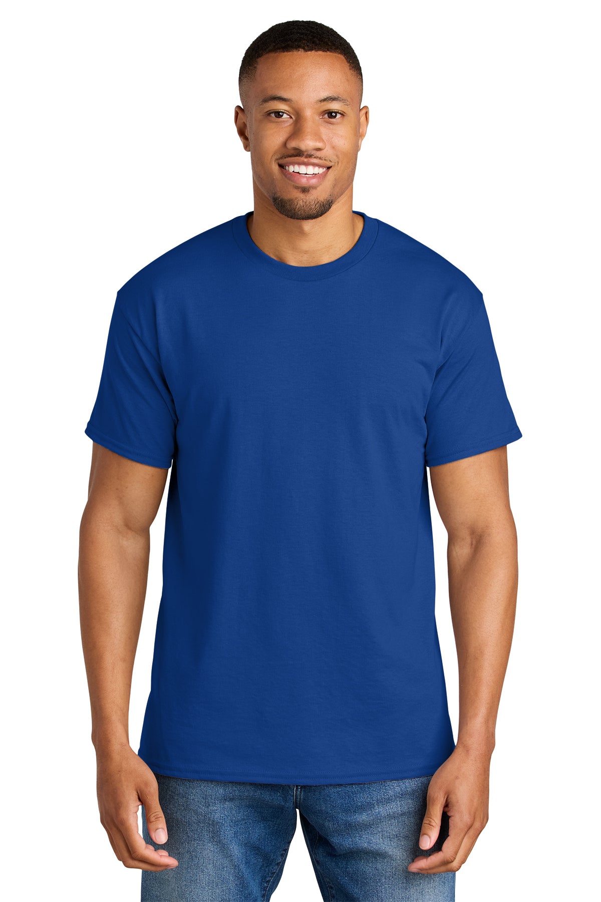 SCREEN PRINTED -250th AMERICAN ANNIVERSARY- 8000 - Gildan® - DryBlend® 50 Cotton/50 Poly T-Shirt