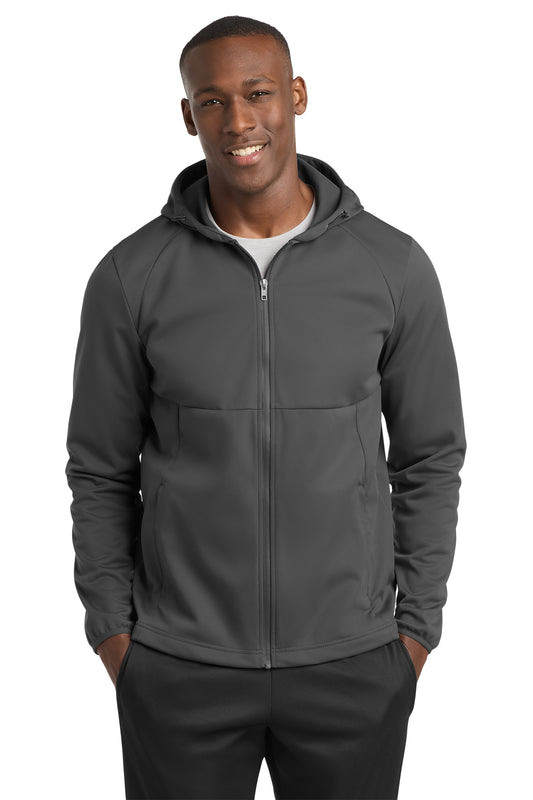 EMBROIDERED - ST980 - Sport-Tek® Hooded Soft Shell Jacket