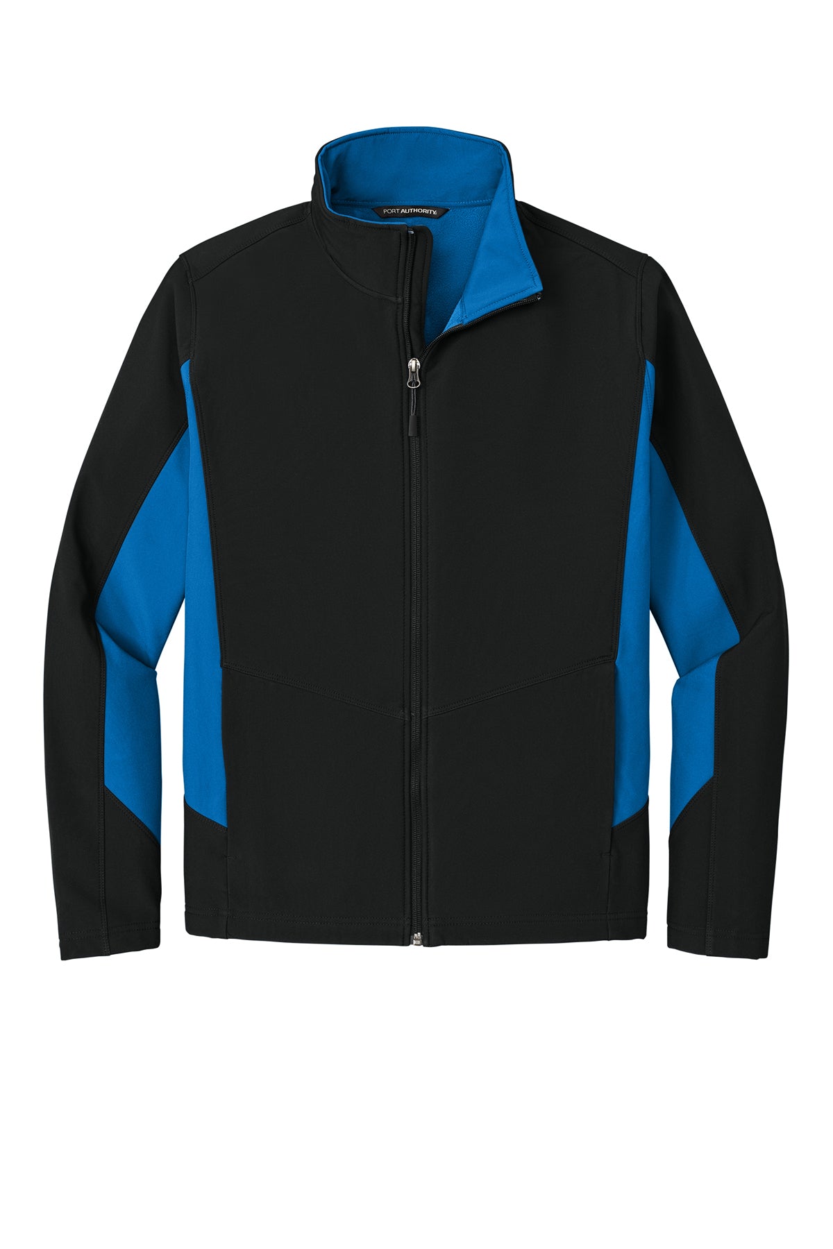 Dynamic Colorblock Design EMBROIDERED - J318 - Port Authorityยฎ Men's Core Colorblock Soft Shell ...