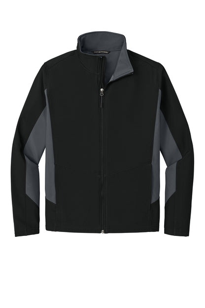 EMBROIDERED - J318 - Port Authority® Men's Core Colorblock Soft Shell Jacket
