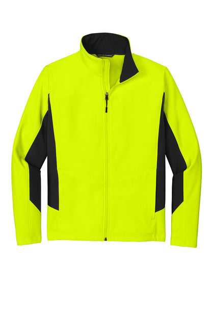 EMBROIDERED - J318 - Port Authority® Men's Core Colorblock Soft Shell Jacket