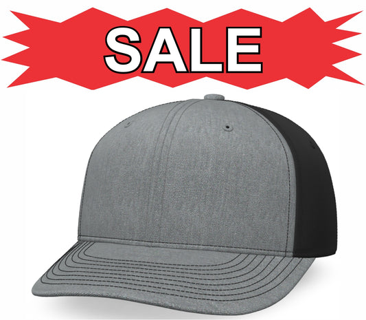 ***SALE*** 312 -Richardson Mid-Pro Twill Back Trucker Cap - EMBROIDERED