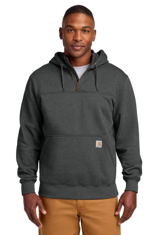 EMBROIDERED - CT100617 - Carhartt ® Rain Defender® Paxton Heavyweight Hooded Zip Mock Sweatshirt