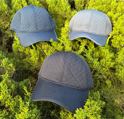 ***SALE*** RIDG105 - RIDG MTN Quilted Winter Cap with Ear Flaps - EMBROIDERED