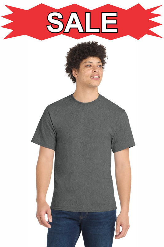 ***SALE*** SCREEN PRINTED - PC55 - Port & Company® - Core Blend Tee Shirt, 5.5 oz 50 cotton/50 poly