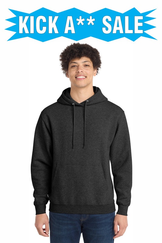 KICK A** SALE!! PC78H - SCREEN PRINTED Port & Company® Core Fleece Pullover Hooded Sweatshirt