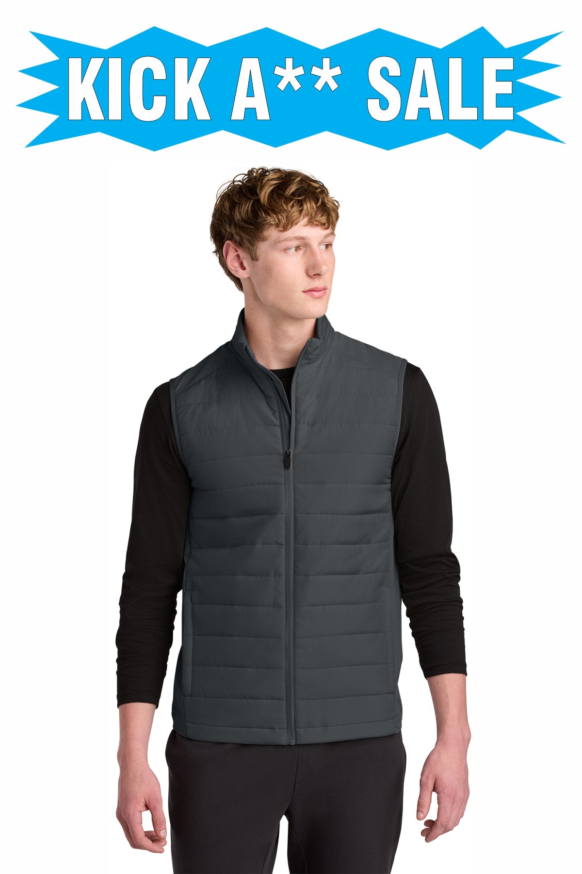 KICK A** SALE!! EMBROIDERED - ST941 - Sport-Tek® Teknical Hybrid Vest