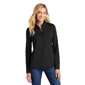 EMBROIDERED LOGOTravisMathew® Ladies Crestview 1/4-Zip Sweater