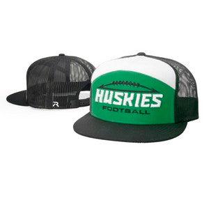 EMBROIDERED Hi-Pro 7 Panel Trucker Mesh Back Cap