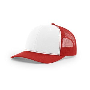 EMBROIDERED Richardson® Structured Mid-Pro Snapback Trucker Cap - TOP Selling Trucker