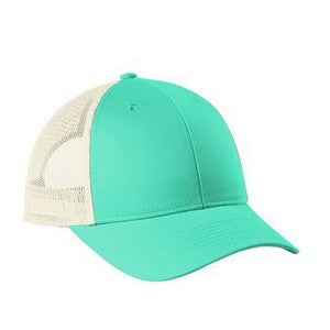 EMBROIDERED Port Authority® Low-Profile Snapback Trucker Cap
