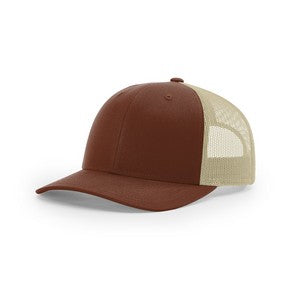 EMBROIDERED Richardson® Casual Structured Snapback Trucker Cap