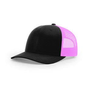 EMBROIDERED Richardson® Casual Structured Snapback Trucker Cap