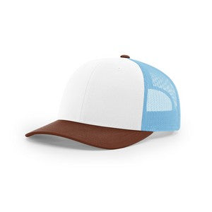 EMBROIDERED Richardson® Casual Structured Snapback Trucker Cap