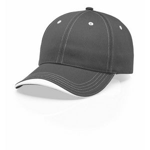 EMBROIDERED Lifestyle Casual Structured Chino Twill Wave Visor Cap