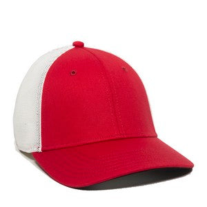 EMBROIDERED ProFlex® Adjustable Premium Twill Mesh Back