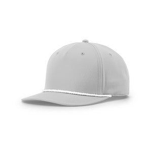 EMBROIDERED Richardson® Structured Mid-Pro  FIVE PANEL CLASSIC ROPE CAP