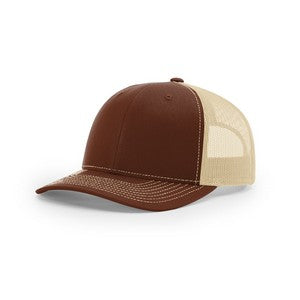 EMBROIDERED Richardson® Structured Mid-Pro Snapback Trucker Cap - TOP Selling Trucker
