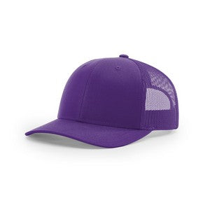 EMBROIDERED Richardson® Structured Mid-Pro Snapback Trucker Cap - TOP Selling Trucker