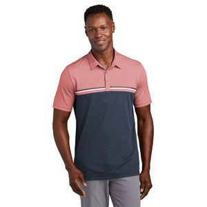 EMBROIDERED LOGOTravisMathew Sunset Blocked Polo