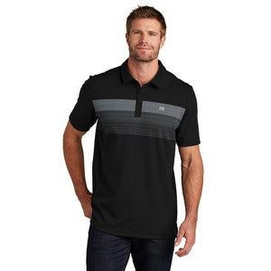 EMBROIDERED LOGO TravisMathew Coastal Chest Stripe Polo