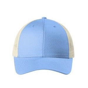 EMBROIDERED Port Authority® Low-Profile Snapback Trucker Cap