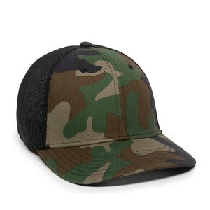 EMBROIDERED ProFlex® Adjustable Premium Twill Mesh Back