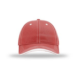 EMBROIDERED Lifestyle Casual Structured Chino Twill Wave Visor Cap