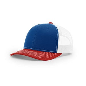 EMBROIDERED Richardson® Structured Mid-Pro Snapback Trucker Cap - TOP Selling Trucker