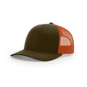EMBROIDERED Richardson® Casual Structured Snapback Trucker Cap