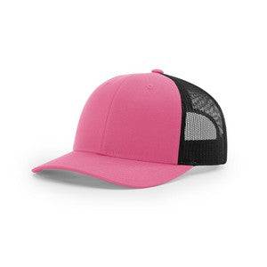EMBROIDERED Richardson® Casual Structured Snapback Trucker Cap